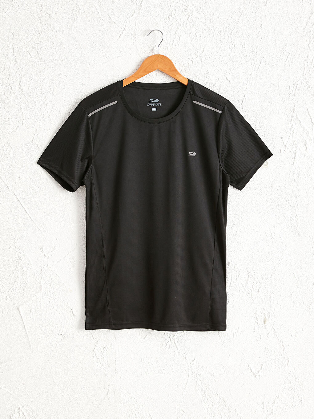Αθλητικό T-Shirt Κοντό Μανίκι με Στρογγυλή Λαιμόκοψη
