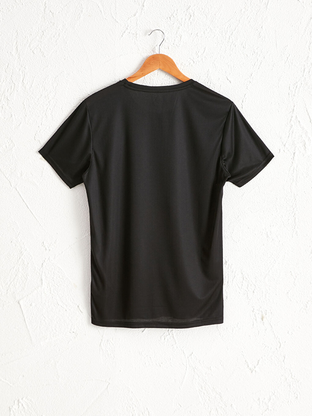 Αθλητικό T-Shirt Κοντό Μανίκι με Στρογγυλή Λαιμόκοψη-1