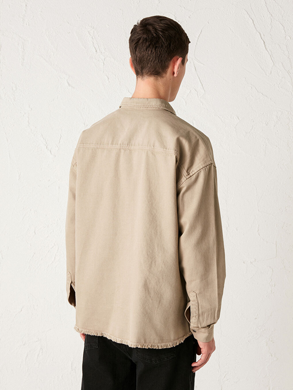 Oversize Long Sleeve Shirt-3