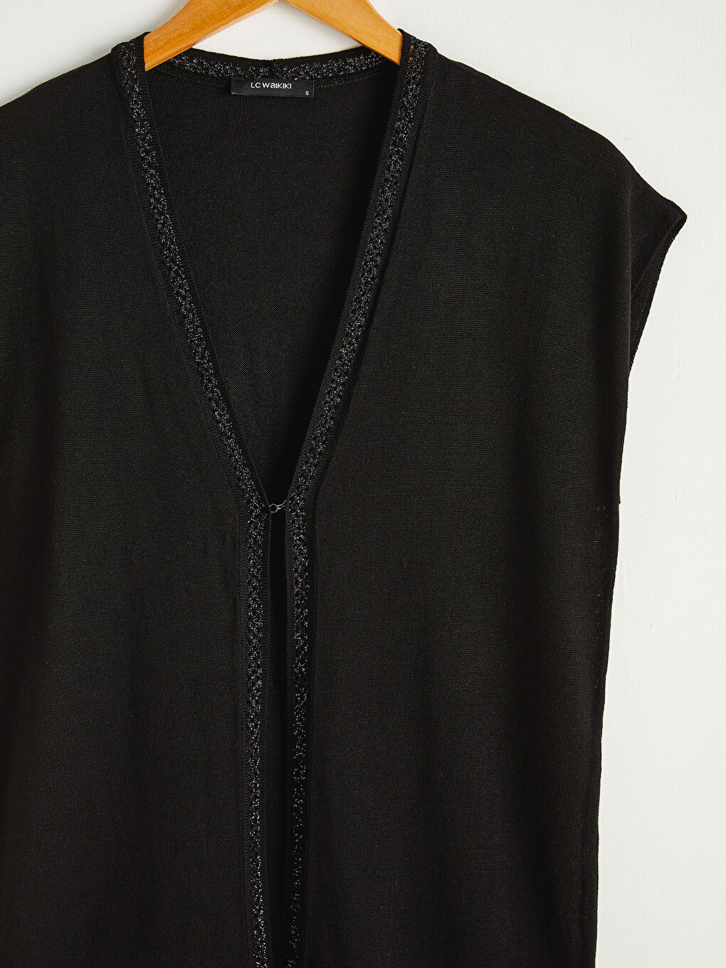 صدرية تريكو مزينة بالڭليتر-2