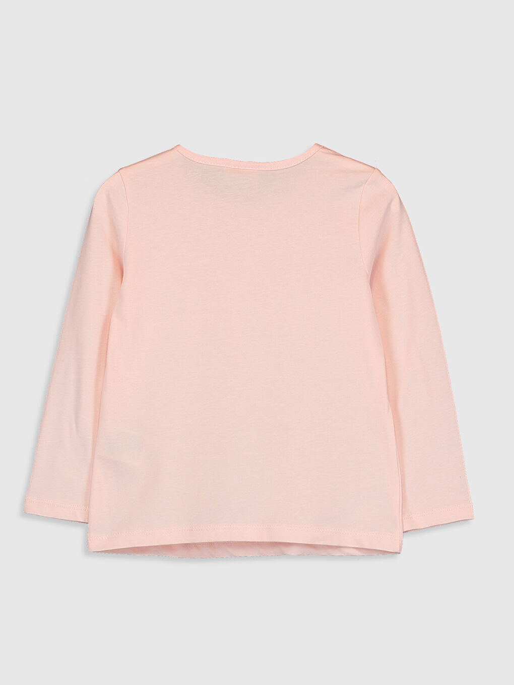 Футболка з принтом для дівчаток з бавовни-1