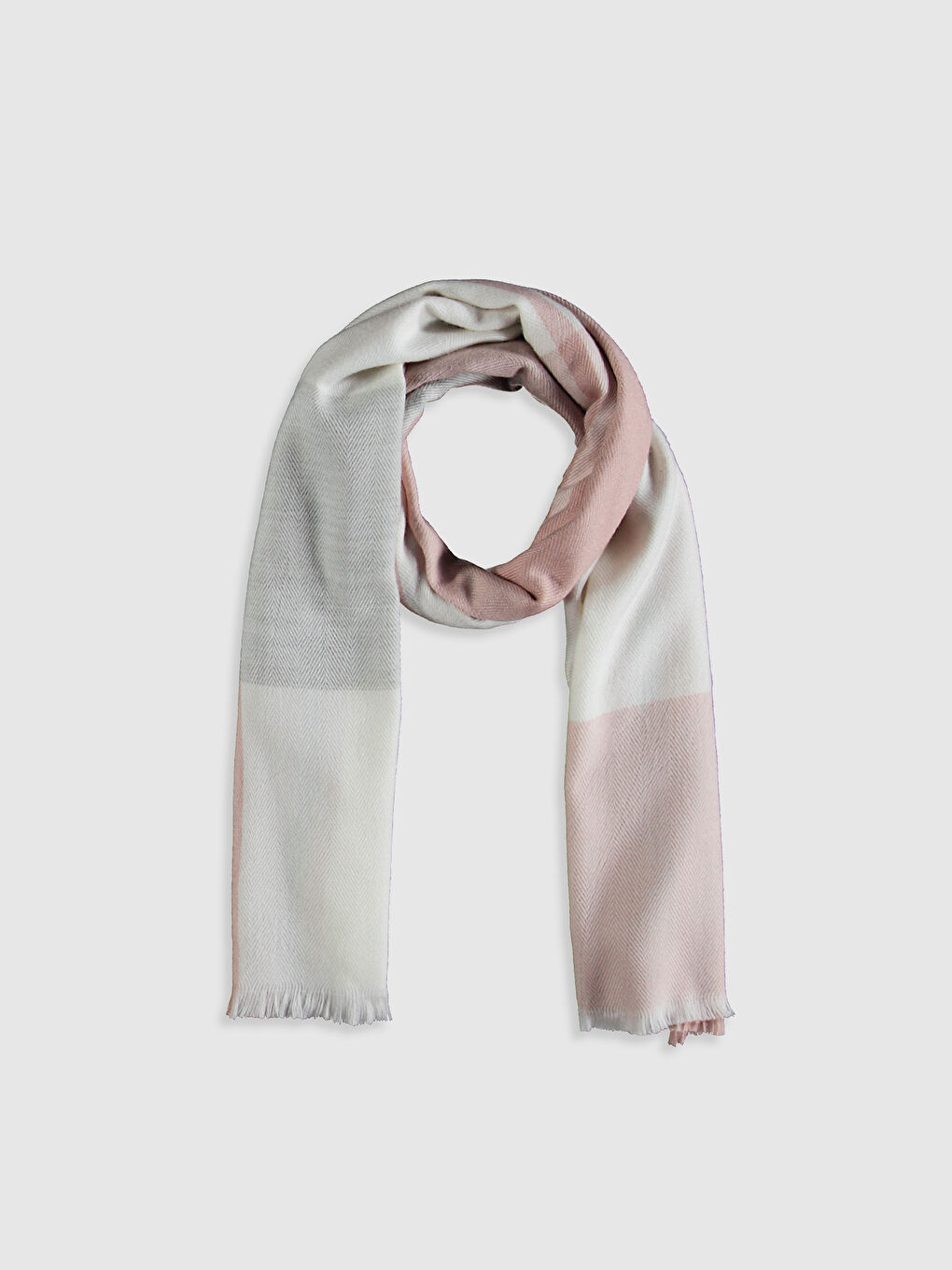 Thin Plaid Scarf