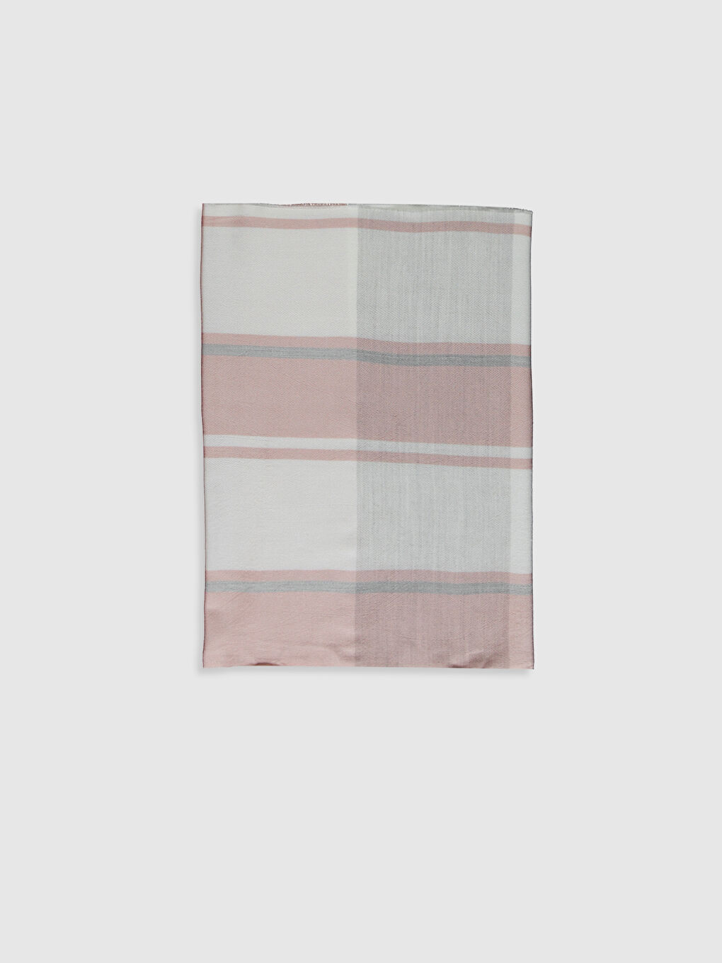 Thin Plaid Scarf-1