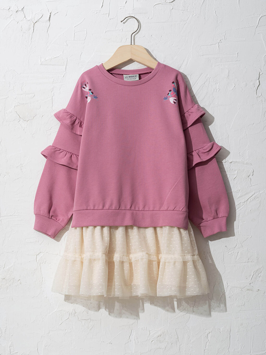 Kız Çocuk Sweatshirt Elbise