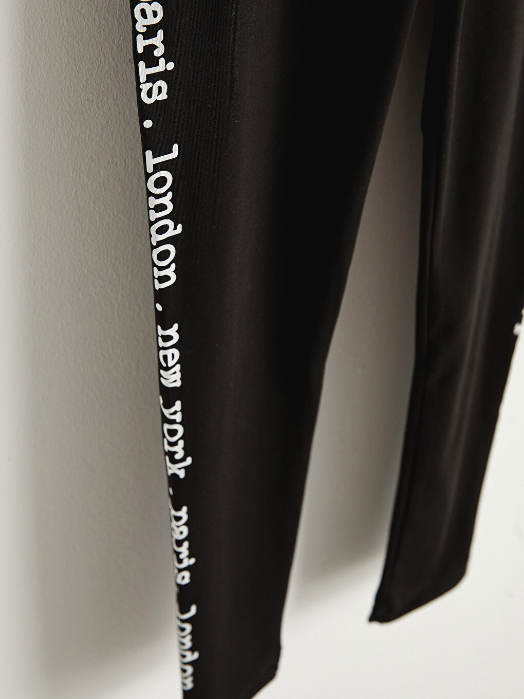 Леггинсы из хлопка с буквенным принтом-2