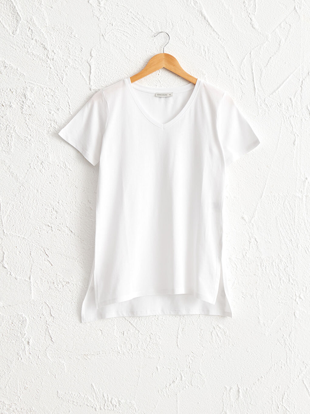 V-Neck Cotton T-Shirt