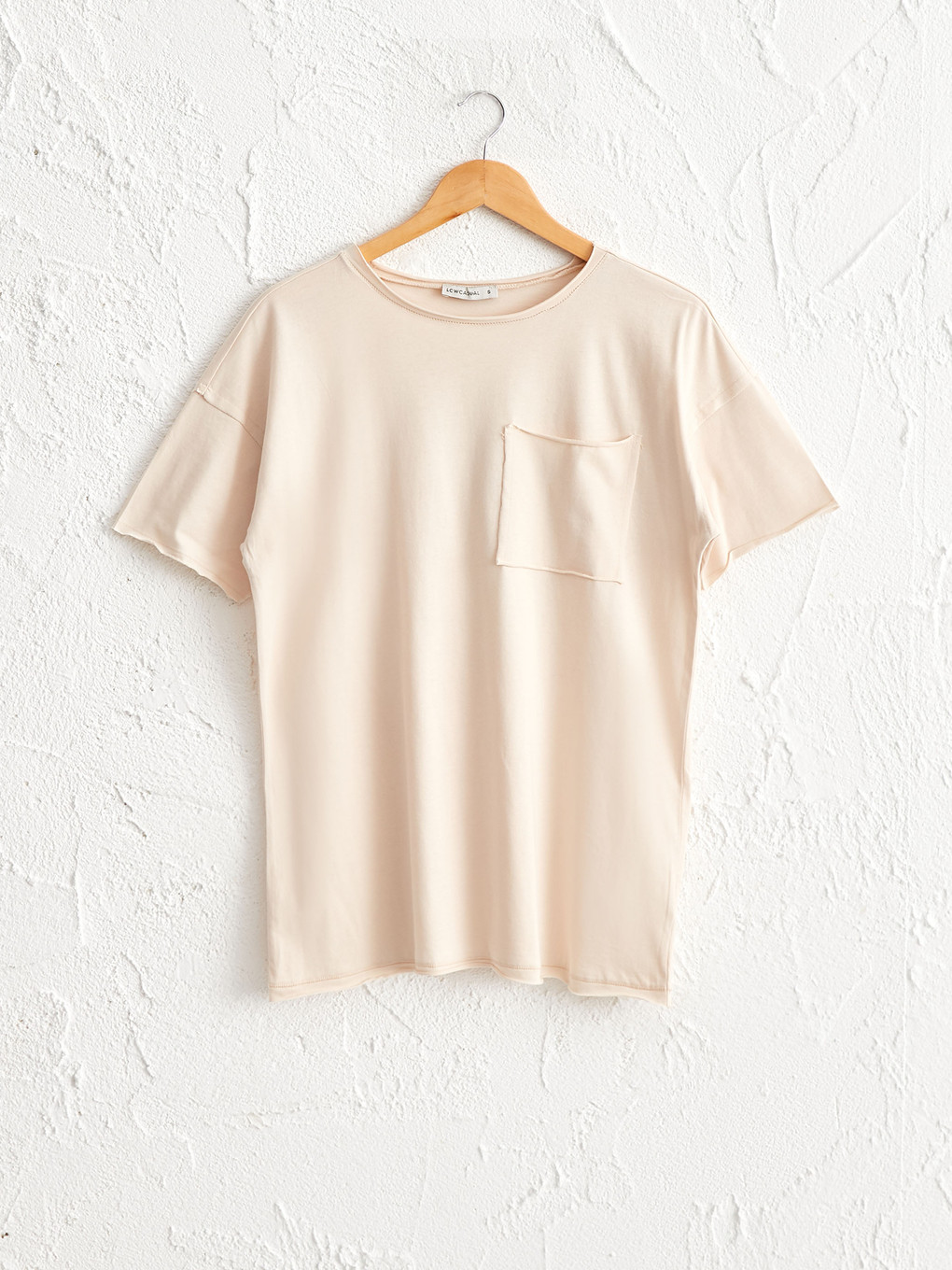 Pocket Detailed Cotton T-shirt