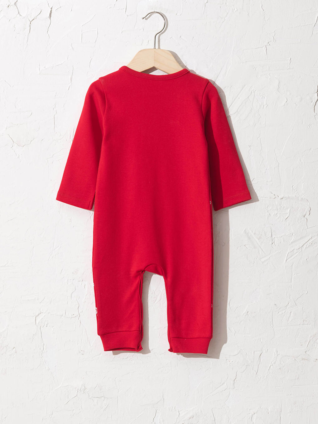 Erkek Bebek Yılbaşı Temalı Tulum Baba Oğul Kombini-1