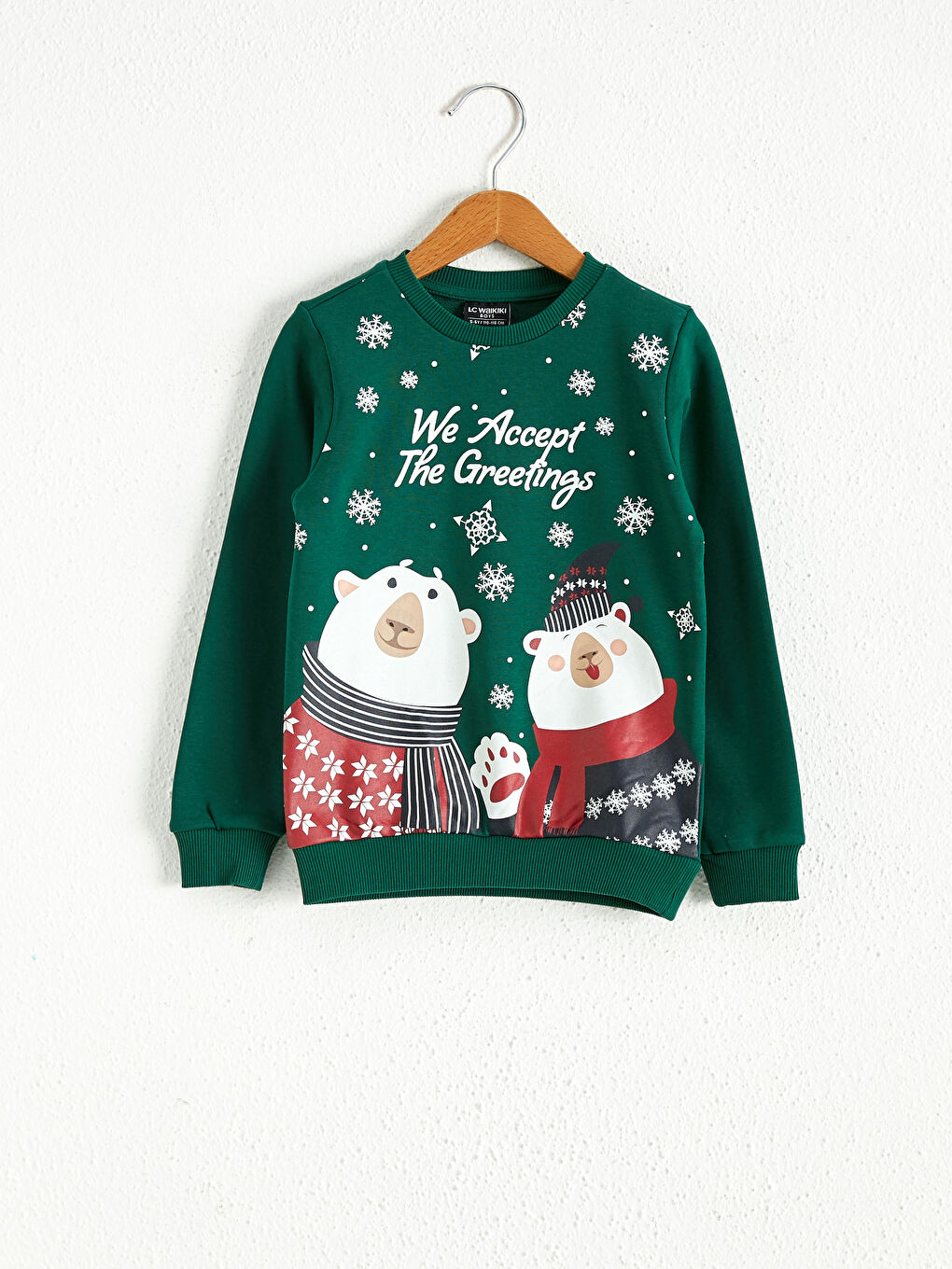 Boys' New Year Themed Sweatshirt Father and Son Matching