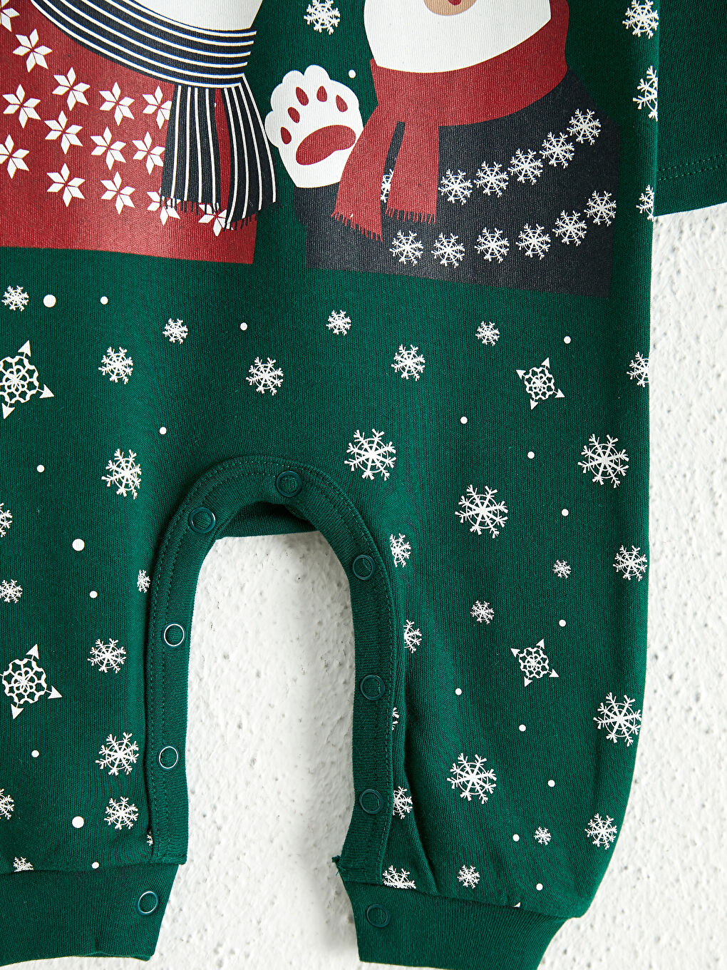 Bedruckter Baby-Jungen-Spielanzug Vater und Sohn passend-3