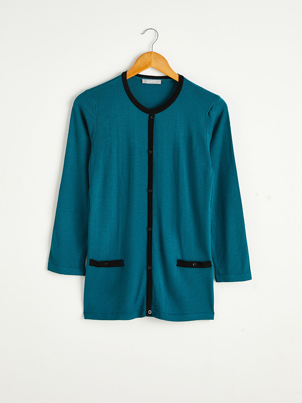 Stripe Detailed Tricot Jumper