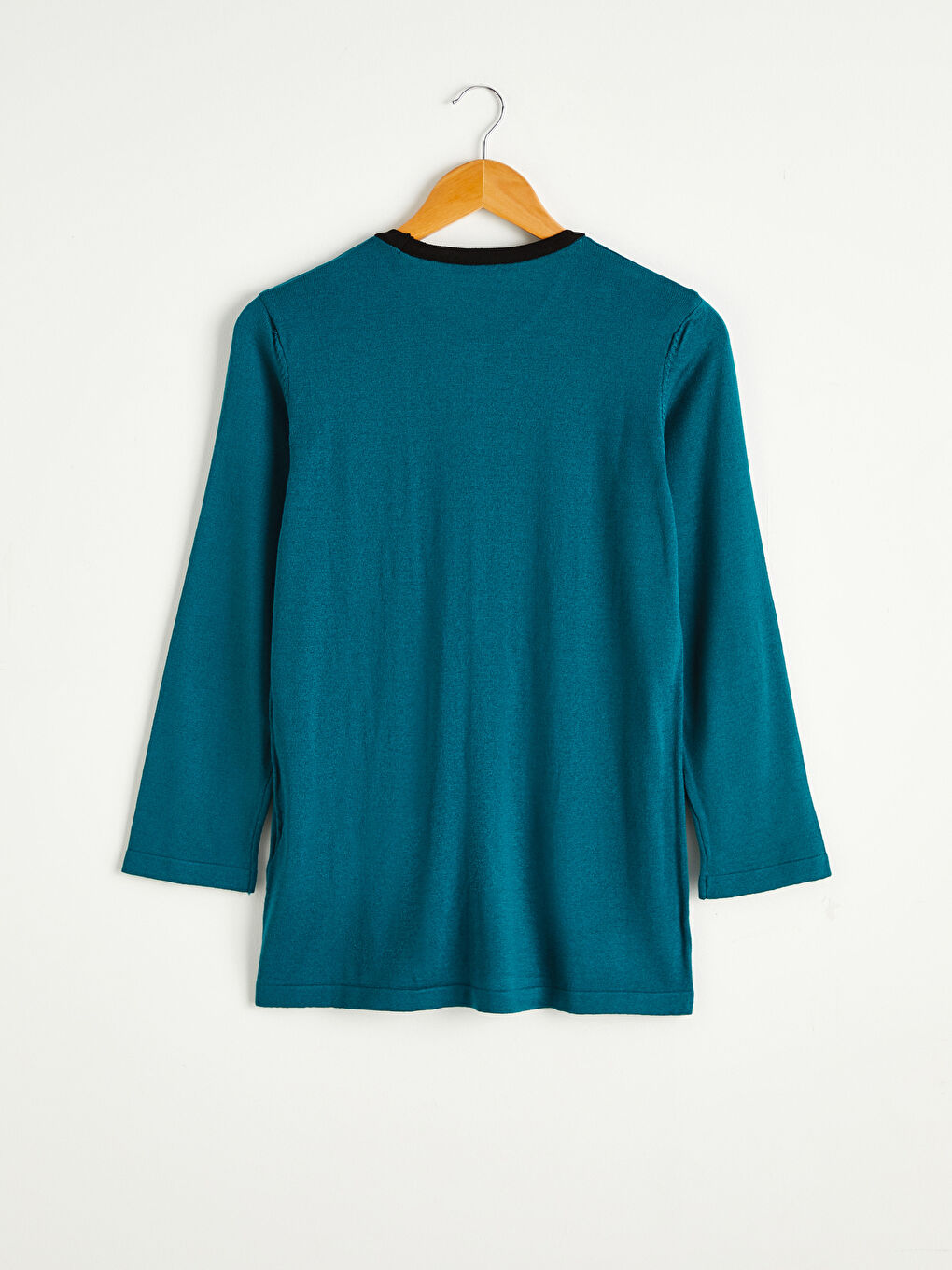 Stripe Detailed Tricot Jumper-1