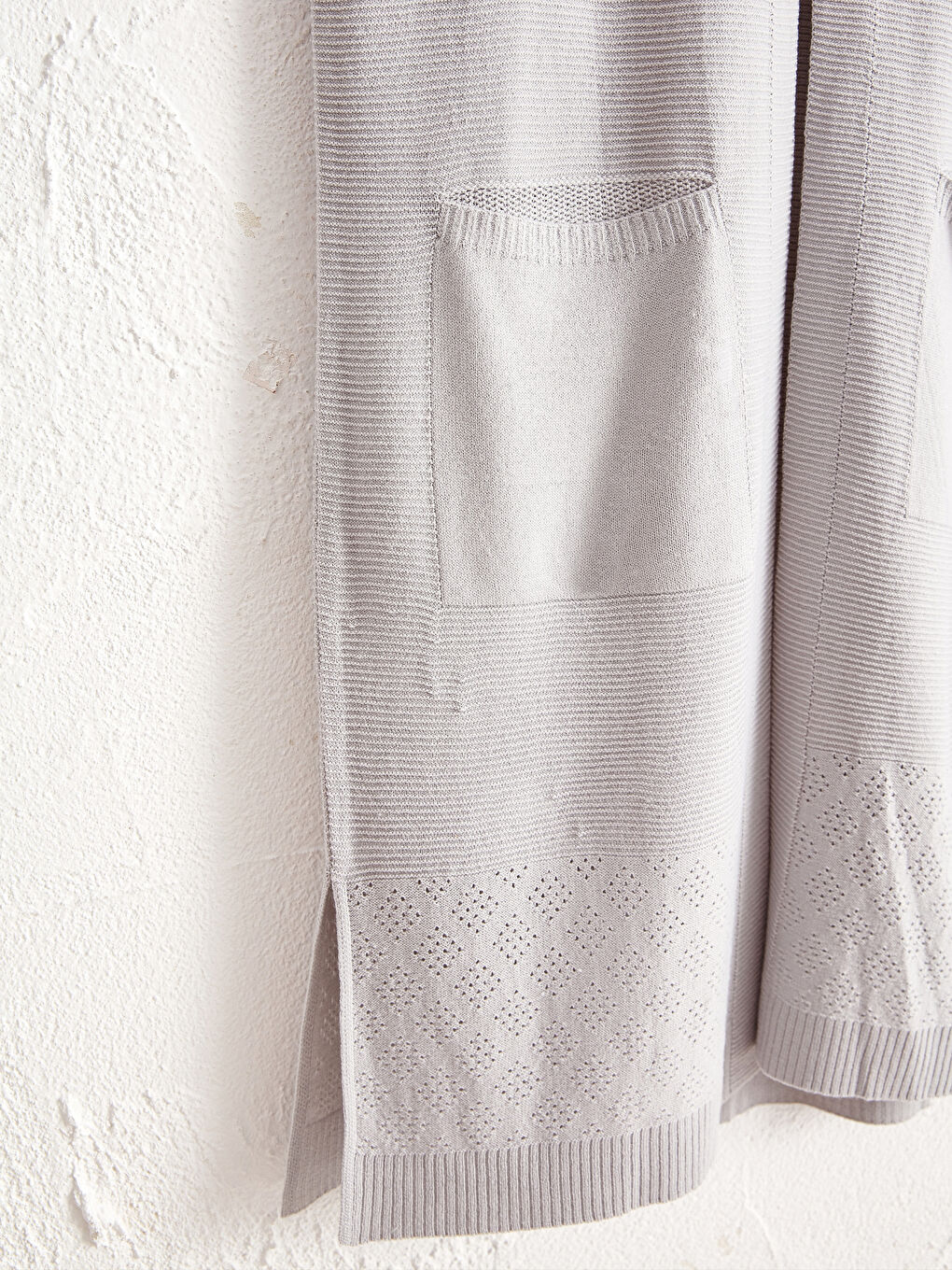 Жилет из трикотажа с карманами-2