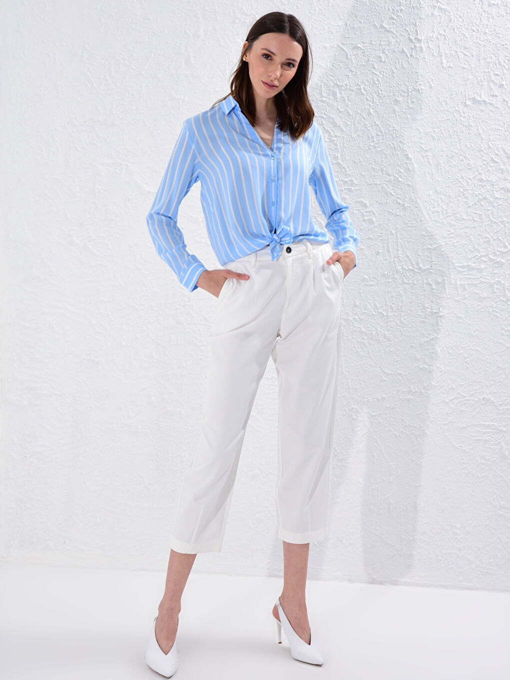 Ankle-Length Slouchy Pants -0WAI59Z8-D3W
