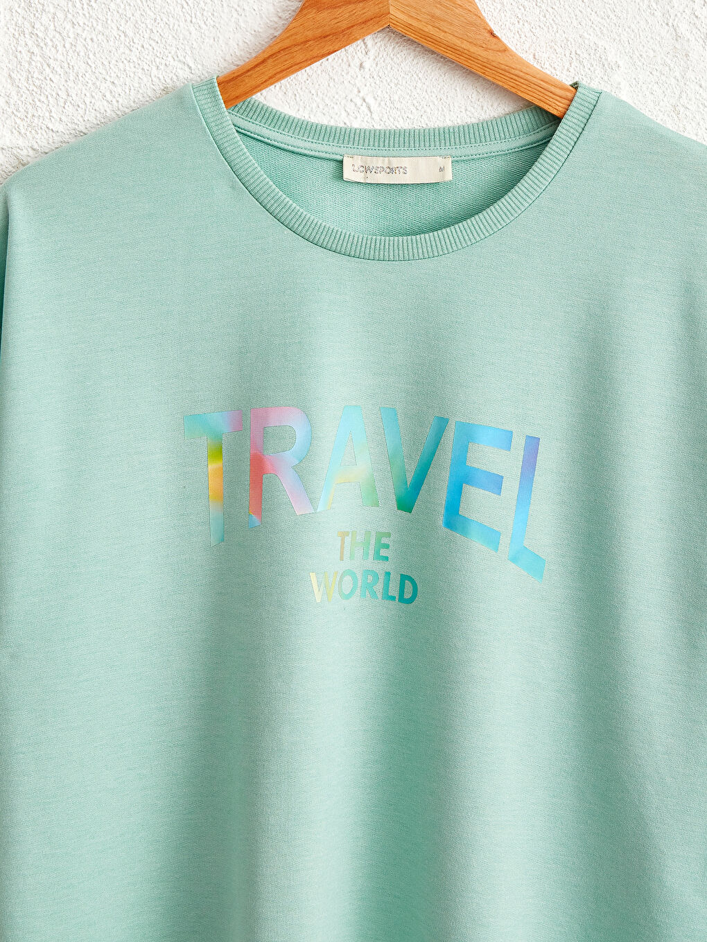 Letter Printed Sport T-Shirt-2