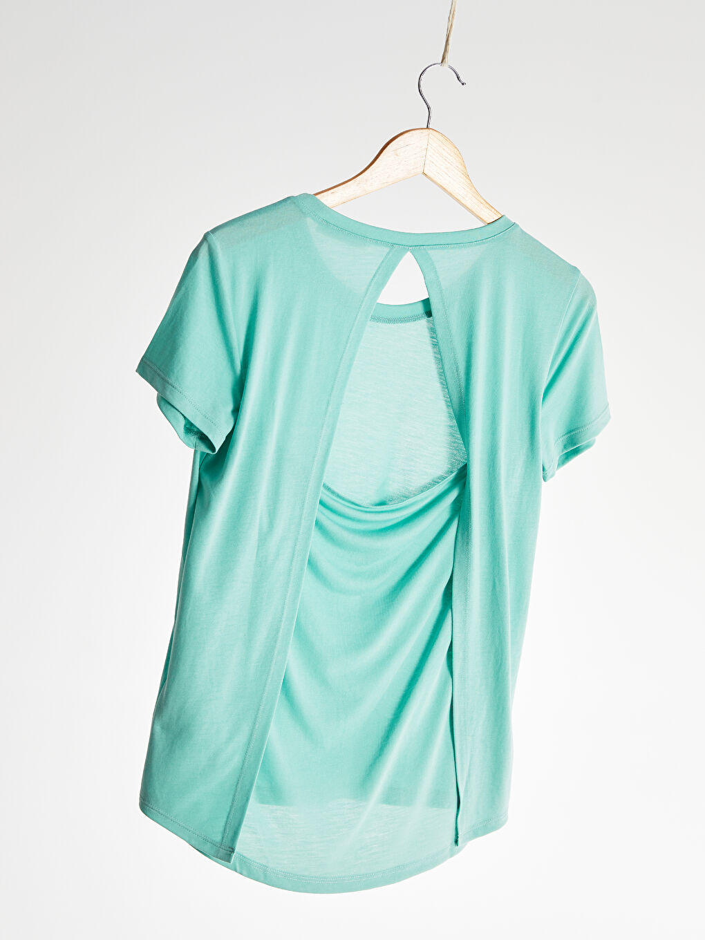 تیشێرتی ژنان - قۆڵ كورت - یه‌خه‌ خڕ-2