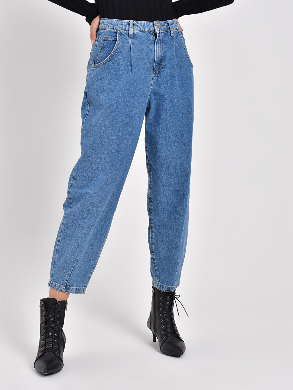 LCW Jeans Slouchy Kadın Jean Pantolon -0WAK99Z8-507