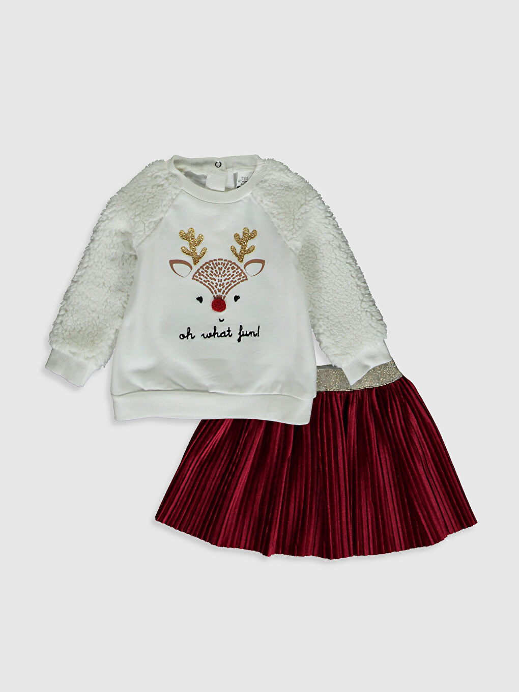 Ensembles BLANC Bébé Fille-1