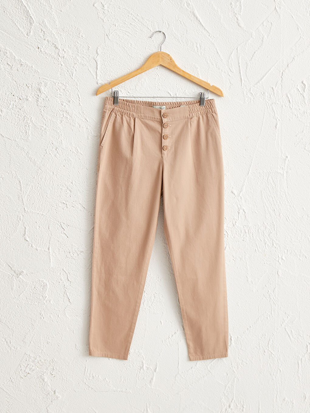 LCW Jeans Paperbag Jeans In Knöchellänge Für Damen Mit Elastischem Bund -0WAL72Z8-CR8
