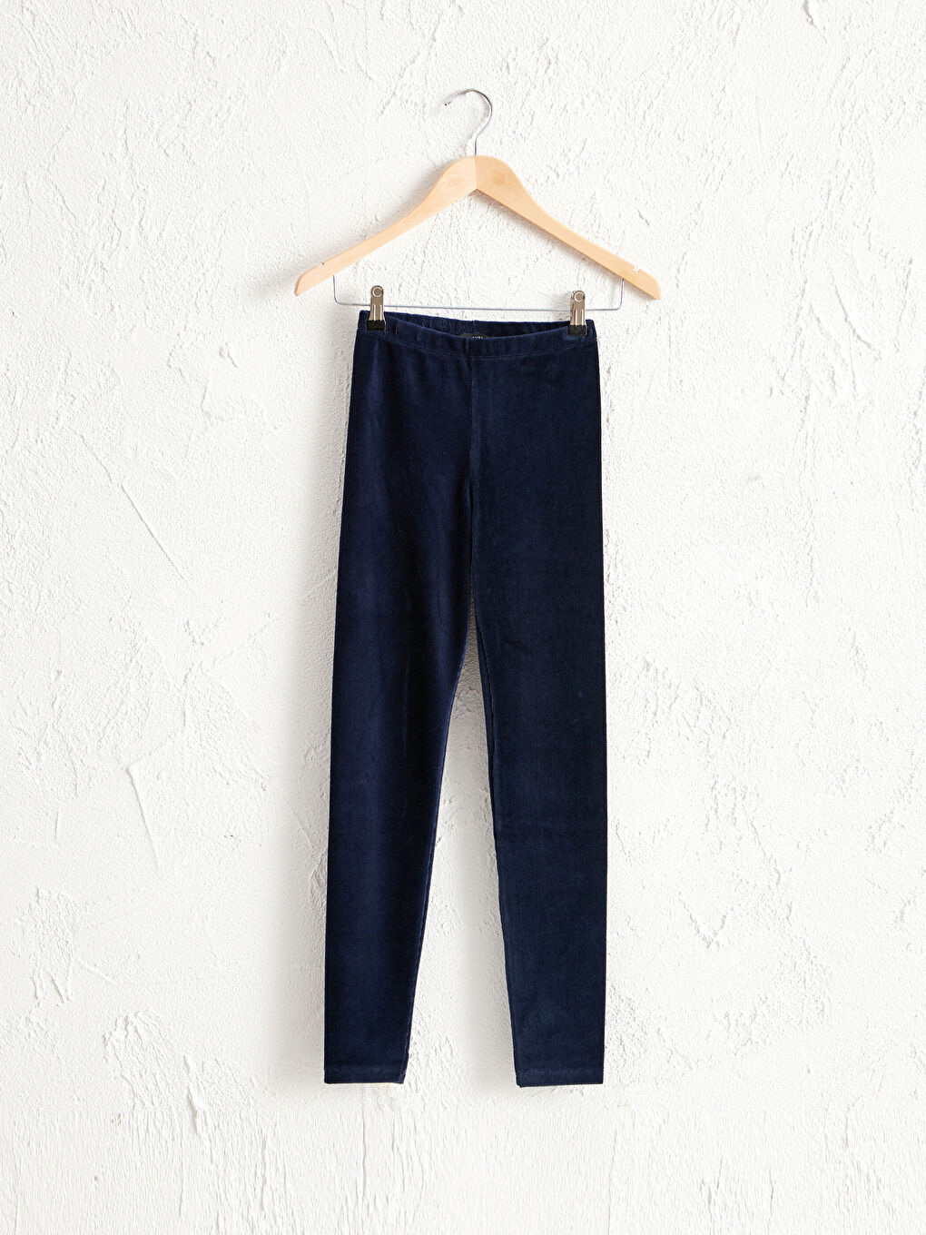 Elastic Waist Velvet Women's Leggings