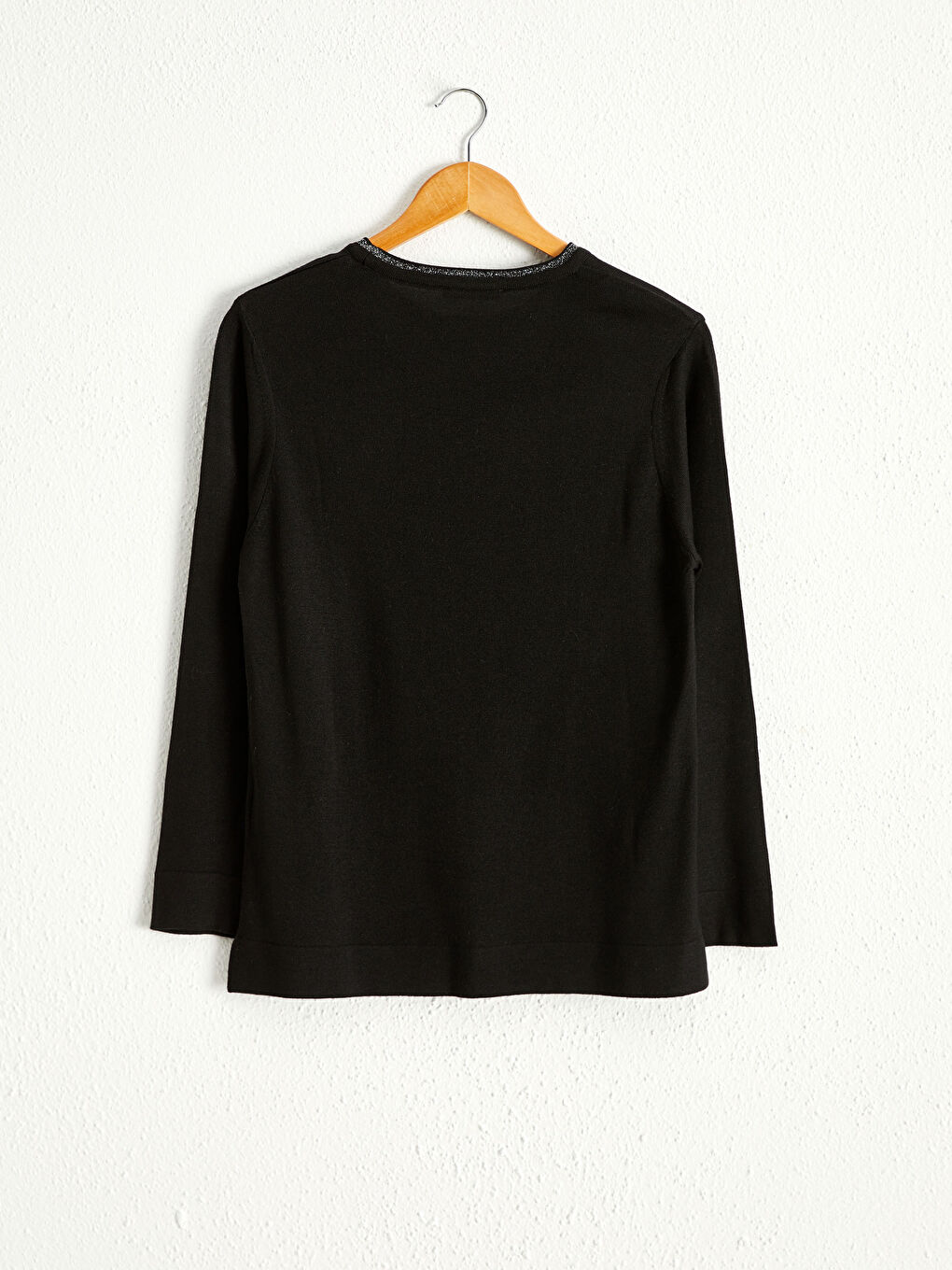 LCW Grace Crew Neck Long Sleeve Women Slim Knitwear Sweater -0WAN88Z8-CVL