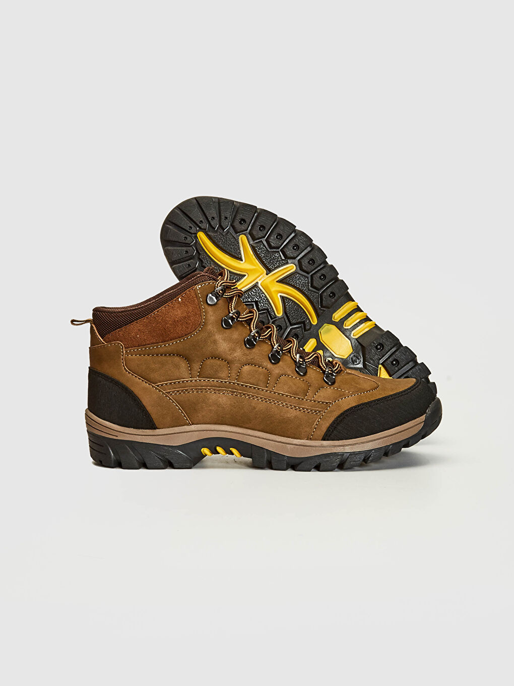 Треккинговые ботинки на шнурках-3