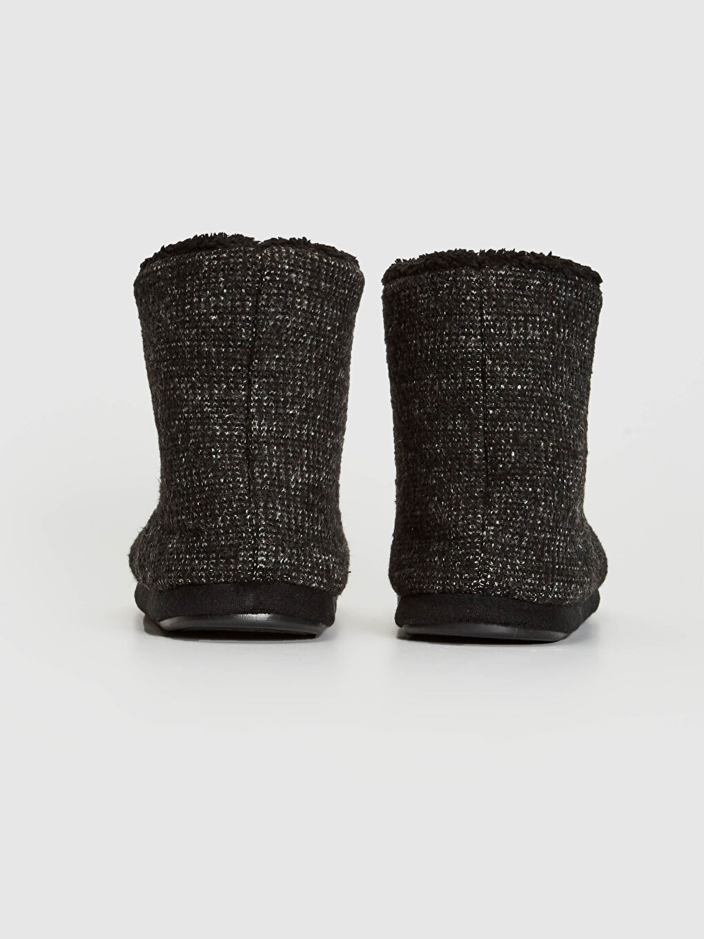 Antrasit Erkek Triko Ev Botu-3