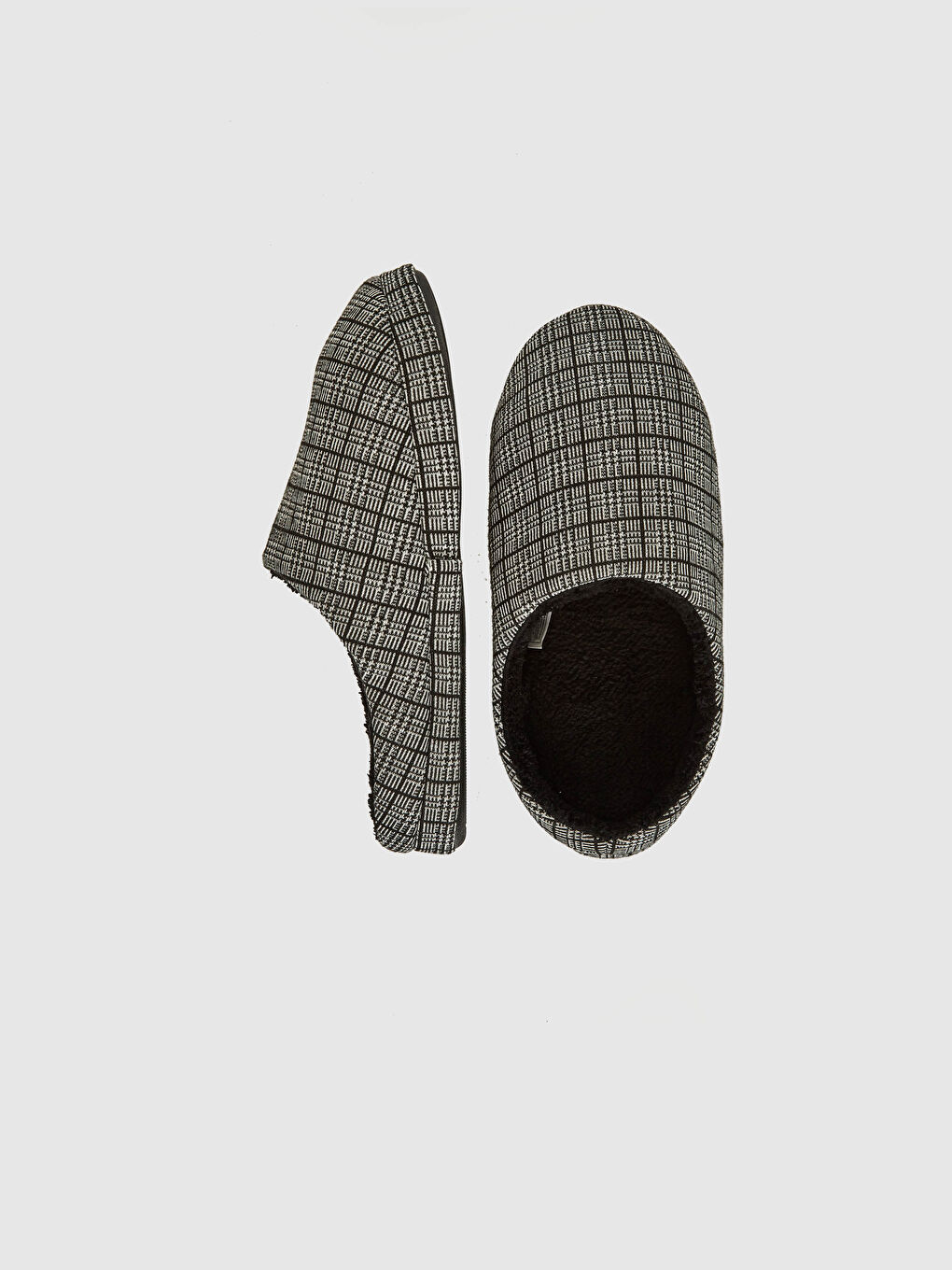 Gri Erkek Çizgili Ev Terliği-2