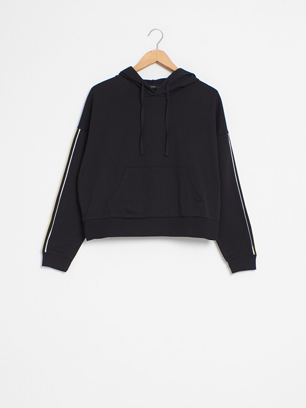 Stripe Detailed Hoodie