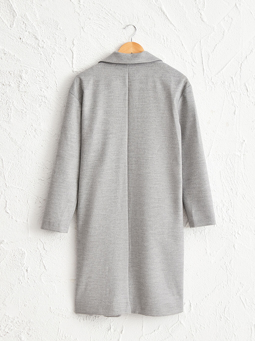 Палто с яка за жени от кашет