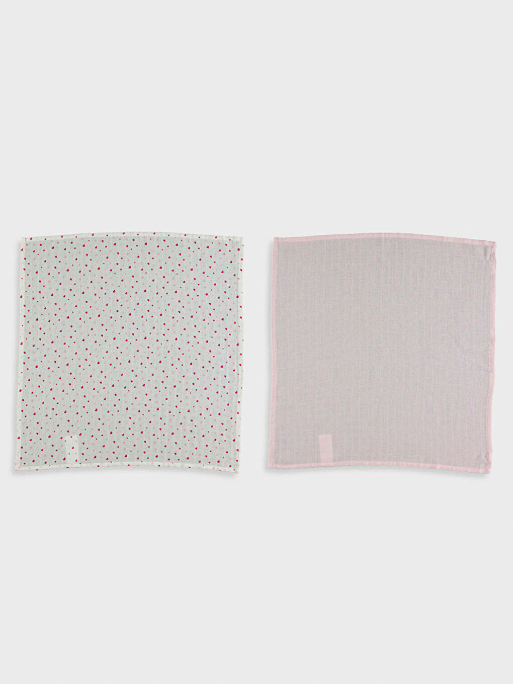 Kız Bebek Ağız Mendili 2'li