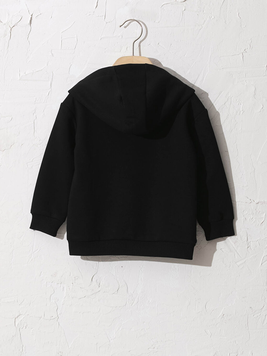 Siyah Erkek Bebek Baskılı Sweatshirt Baba Oğul Kombini-1