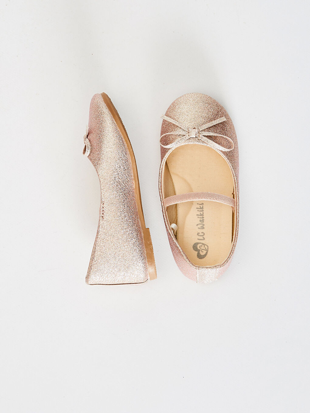 Pembe Kız Bebek Fiyonk Detaylı Babet-4