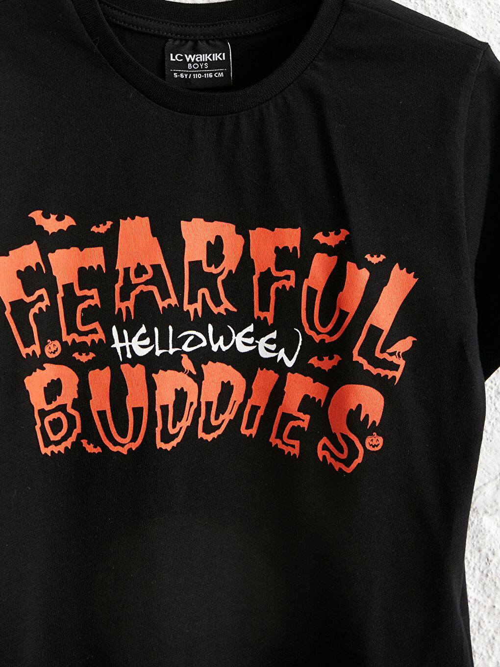 Boy's Printed Cotton T-Shirt-2