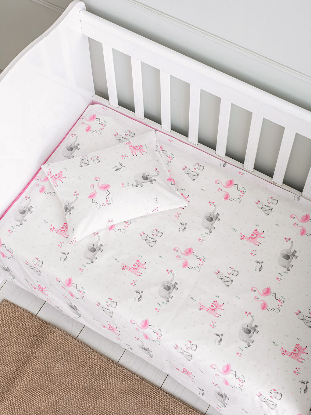 Pembe Bebek Nevresim Takımı-1