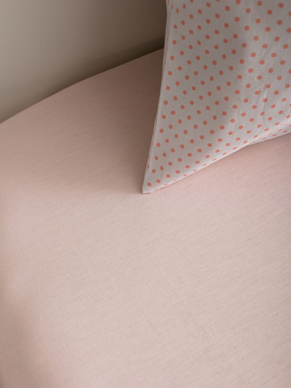 Bej Tek Kişilik Nevresim Takımı-3