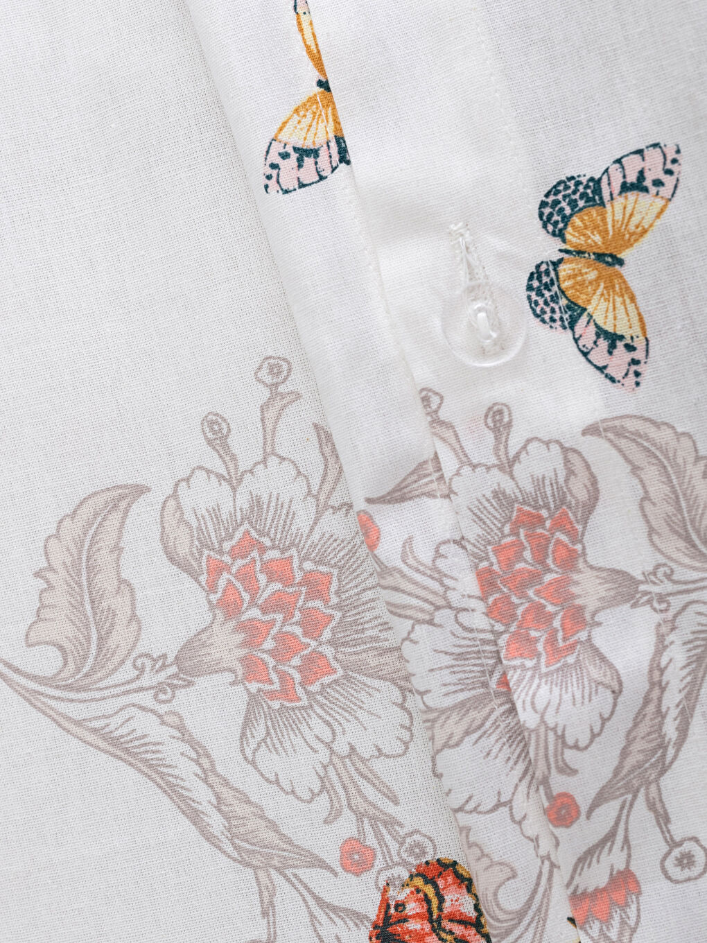 Bej Tek Kişilik Nevresim Takımı-5