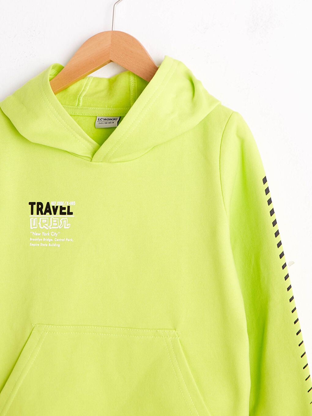 Boys' Printed Hooded Sweatshirt-2