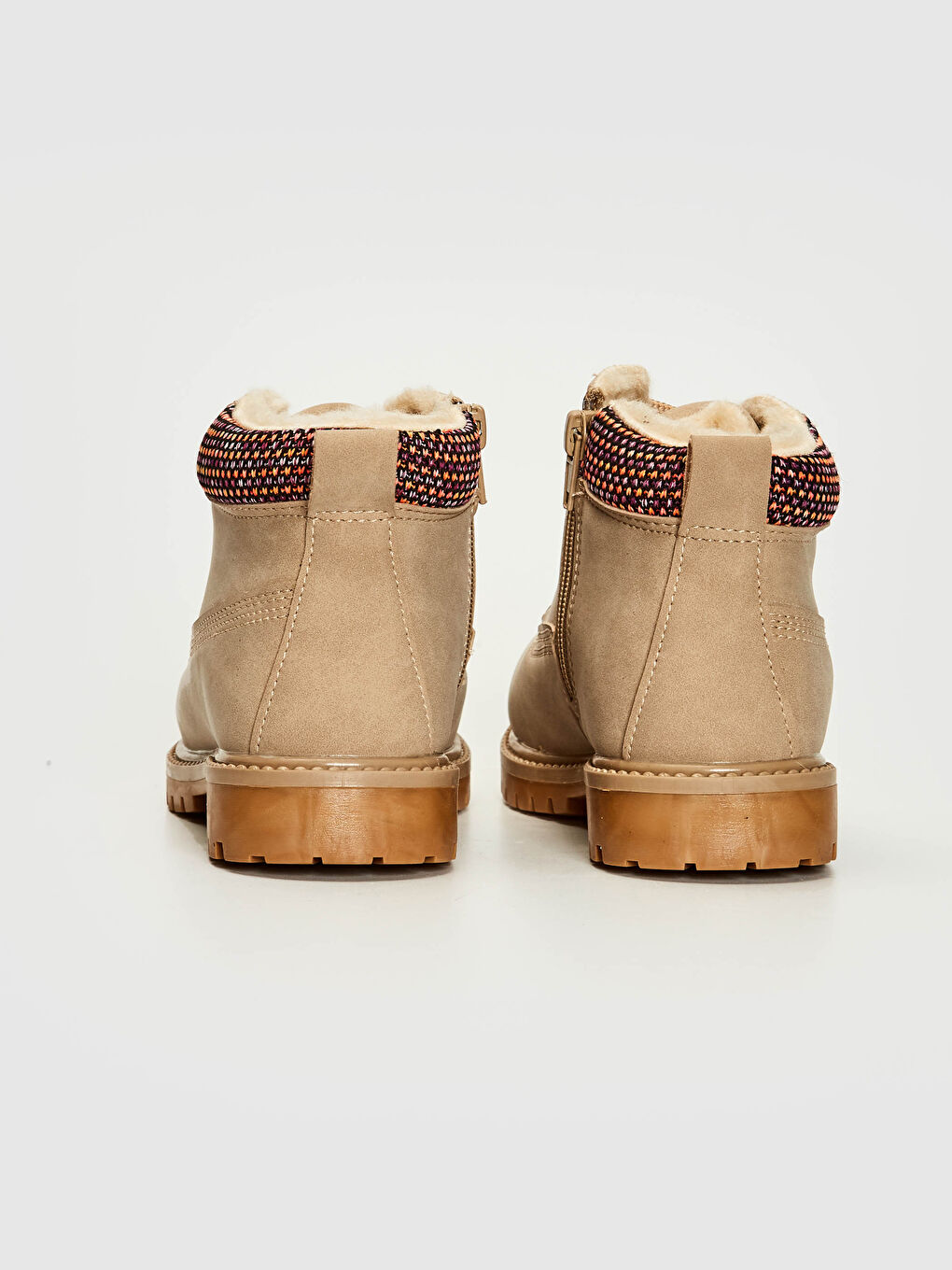 Ботинки с меховой подкладкой для девочек-4