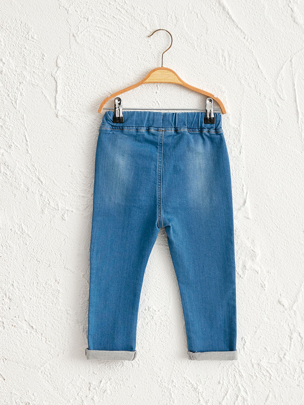 LCW baby Açık İndigo Rodeo Erkek Bebek Jean Pantolon - 1