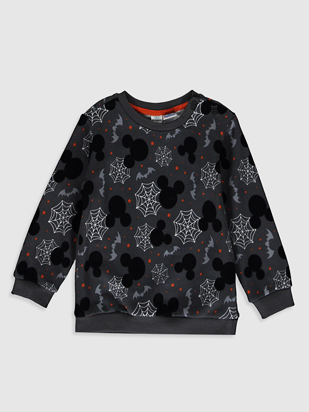 Ensemble Sweat-Shirt et Pantalon Imprimé Mickey Mouse Bébé Garçon-2