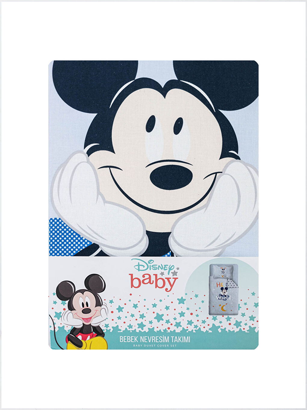 Housse de Couette Bébé Garçon Mickey Mouse Sous Licence-5