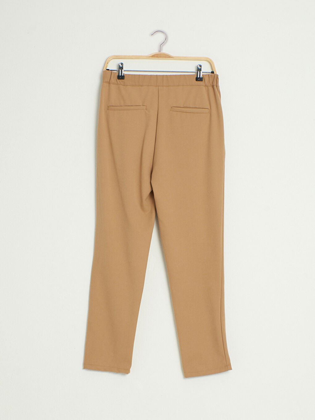 High Waist Poly Viscose Trousers-1