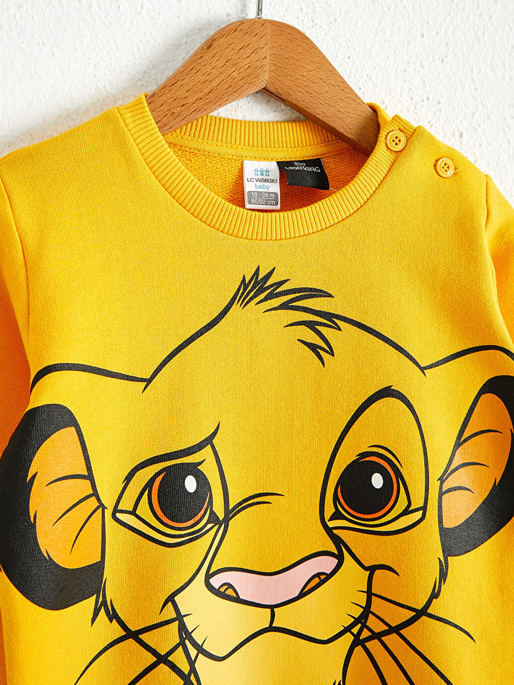 LCW baby Baby Boy’s Lion King Sweatshirt -0WBC70Z1-FPG
