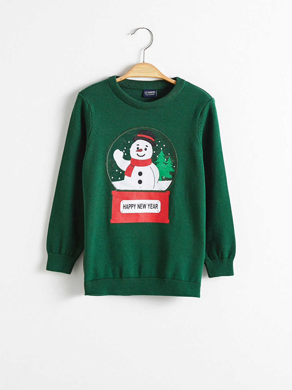 Boy's New Year Themed Lightweight Tricot Jumper