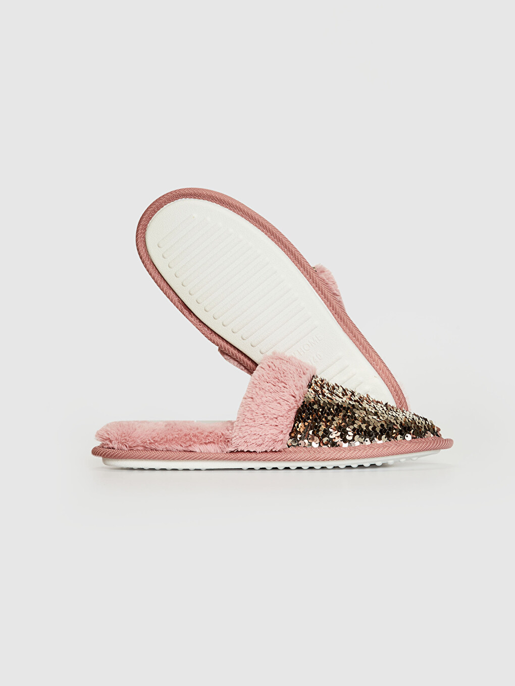 Shiny Sequin House Slippers-4