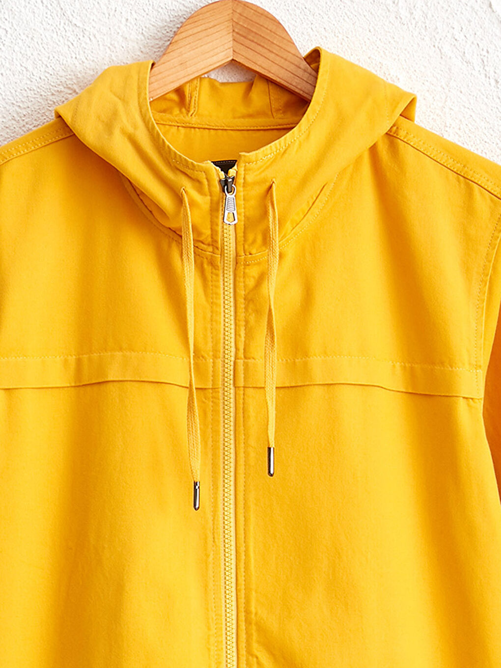 XSIDE Lightweight Gabardine Short Coat with Hood Father and Son Matching -0WBD77Z8-G0J
