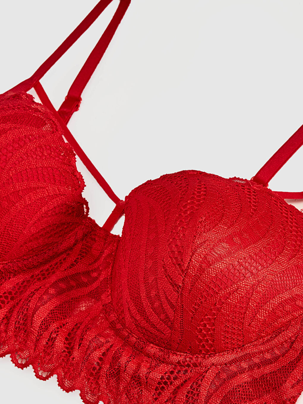 Dantel Detaylı Bralet Sütyen-1