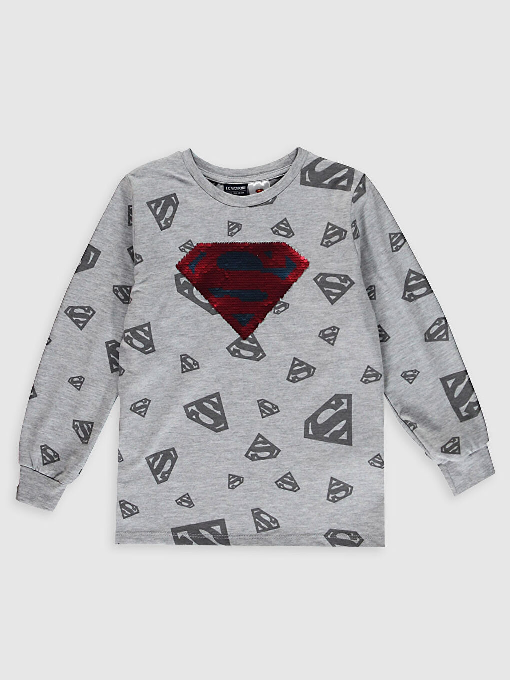 LCW Kids Jungen Superman T-Shirt mit Wendepailletten -0WBG42Z4-LRW
