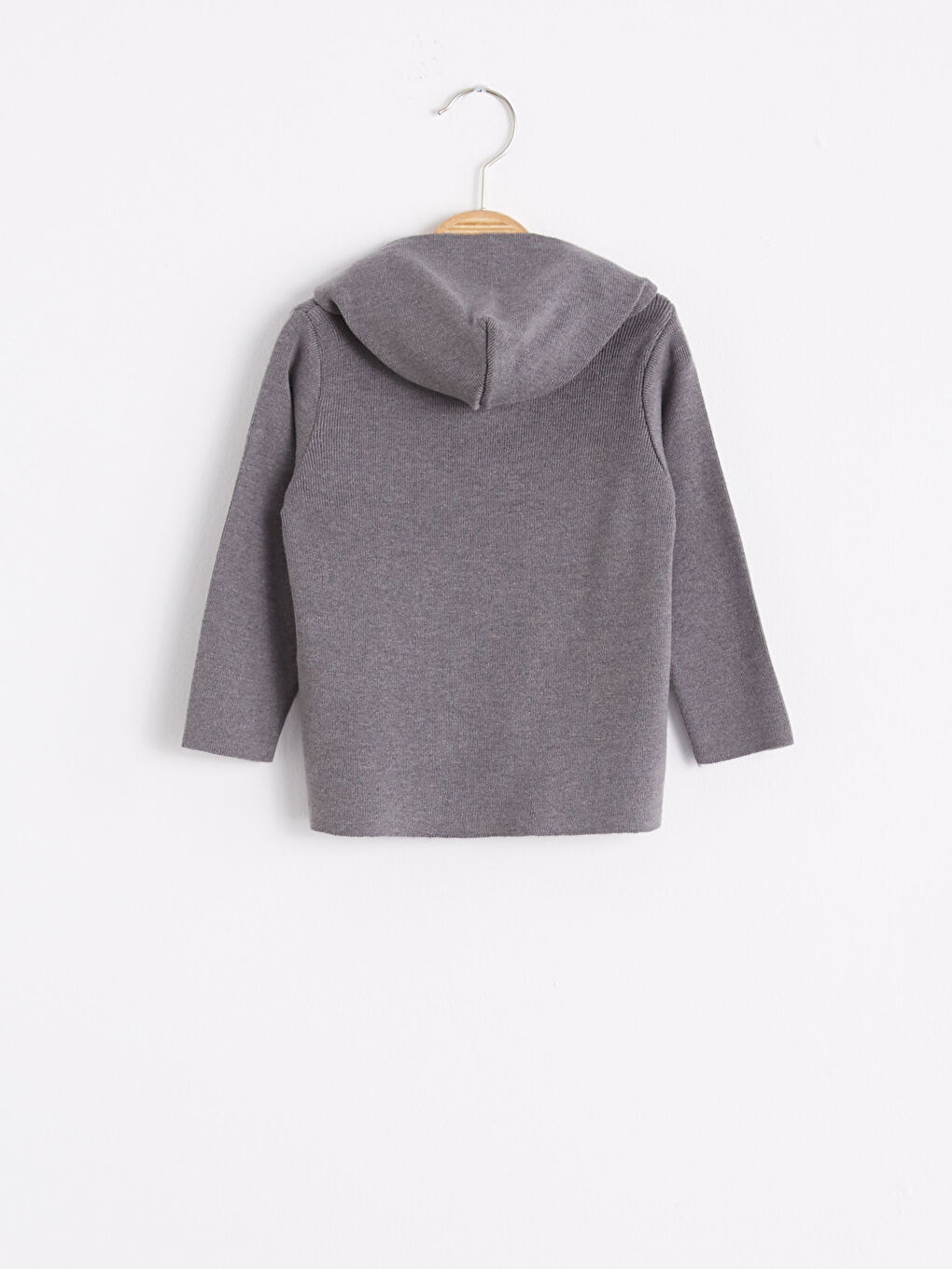 Baby Girl Hooded Knitwear Sweater-1